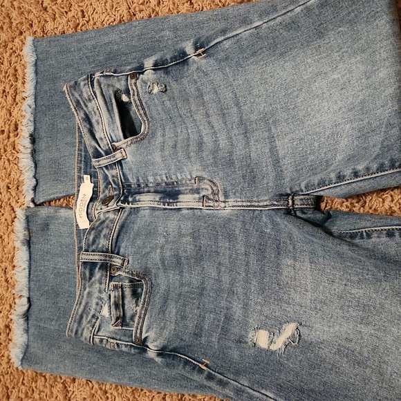 Hidden Distressed Blue Women's Flare Jeans Size 26 - Picture 10 of 10